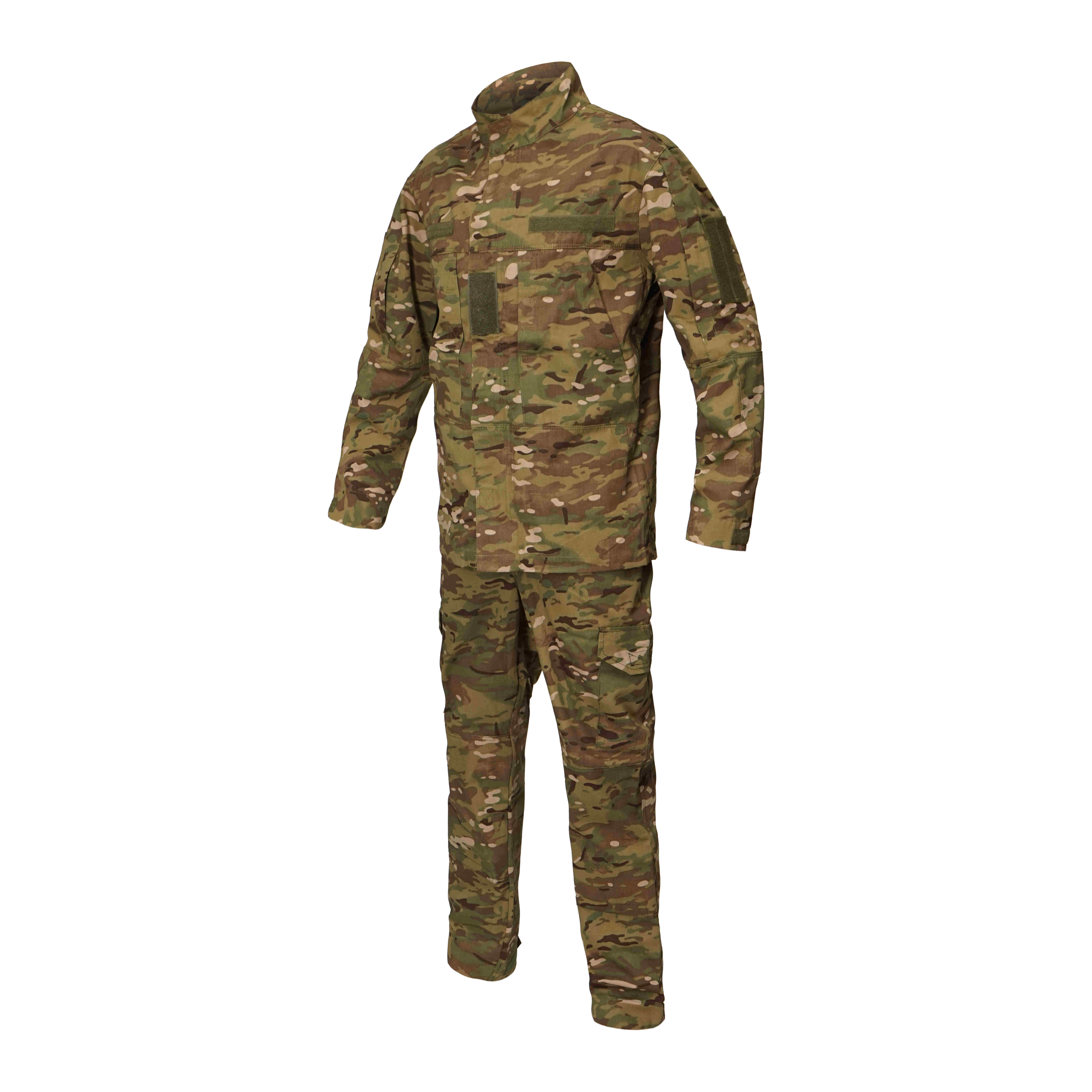 Комплект летний ВСУ Саржа Пиксель ММ14 / Рипстом Мультикам / Рипстоп Пиксель ММ14